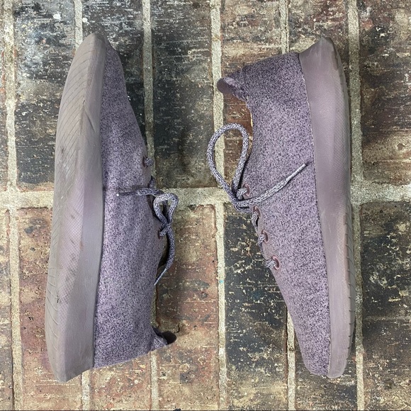Allbirds Men Purple Muave The Wool Runners Active Running Sneaker Shoes Laces 12 - Picture 9 of 9